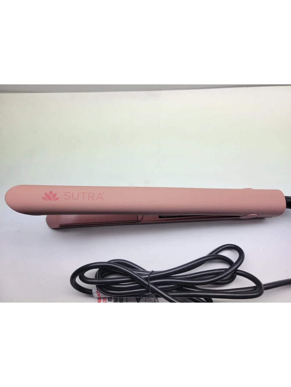 Sutra Beauty Ceramic Flat Iron straightener Blush Rose  NWOB